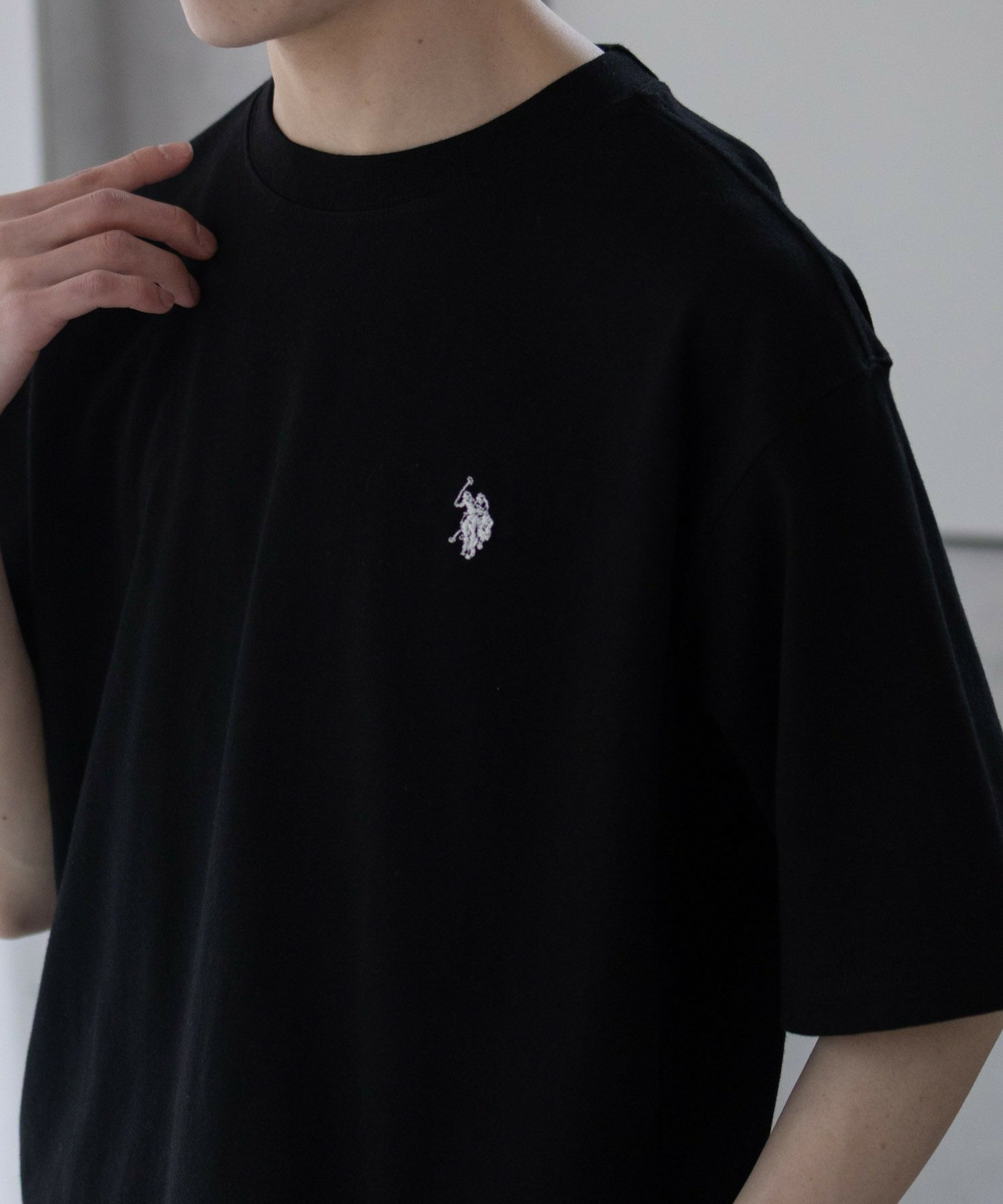 U.S. POLO ASSN. ワンポイントクルーネックTシャツ メンズ ネコポス 対応商品