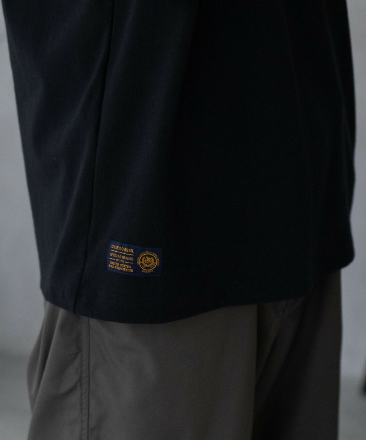 U.S. POLO ASSN. ワンポイントクルーネックTシャツ メンズ ネコポス 対応商品