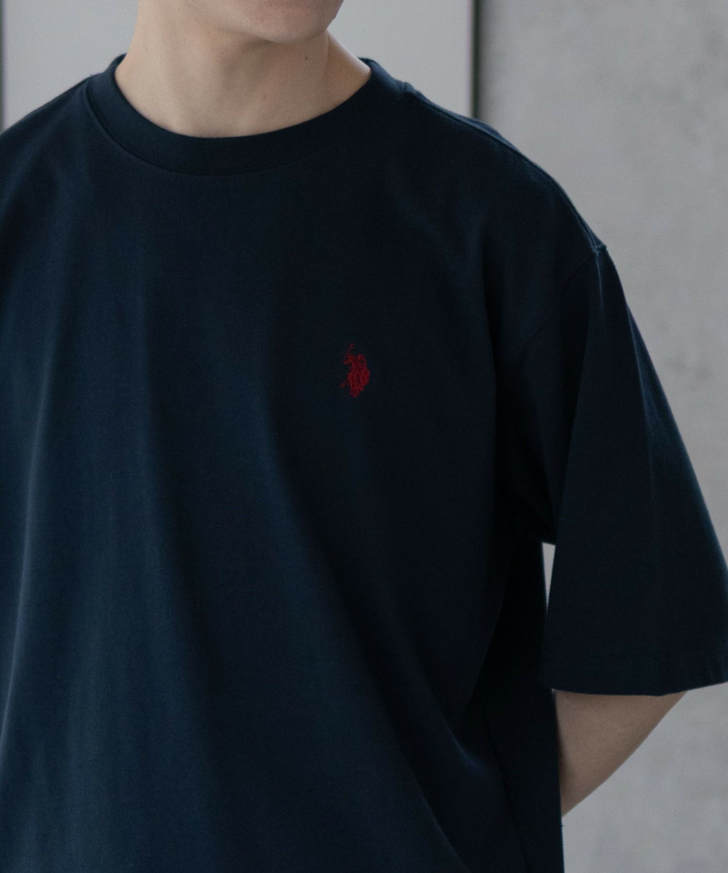U.S. POLO ASSN. ワンポイントクルーネックTシャツ メンズ ネコポス 対応商品