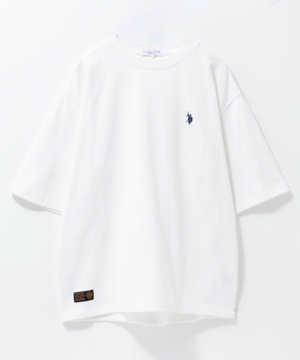 U.S. POLO ASSN. ワンポイントクルーネックTシャツ メンズ ネコポス 対応商品