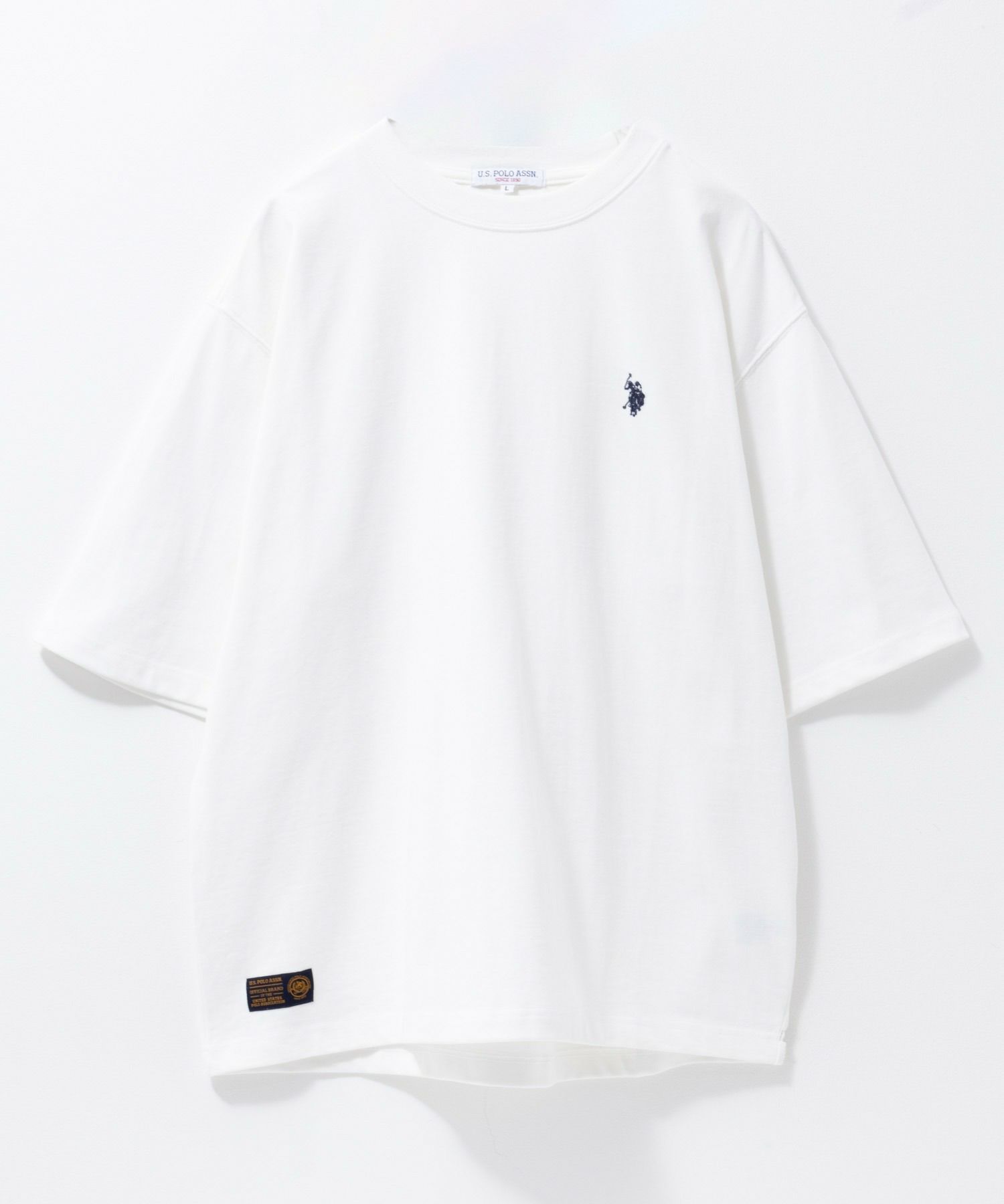 U.S. POLO ASSN. ワンポイントクルーネックTシャツ メンズ ネコポス 対応商品