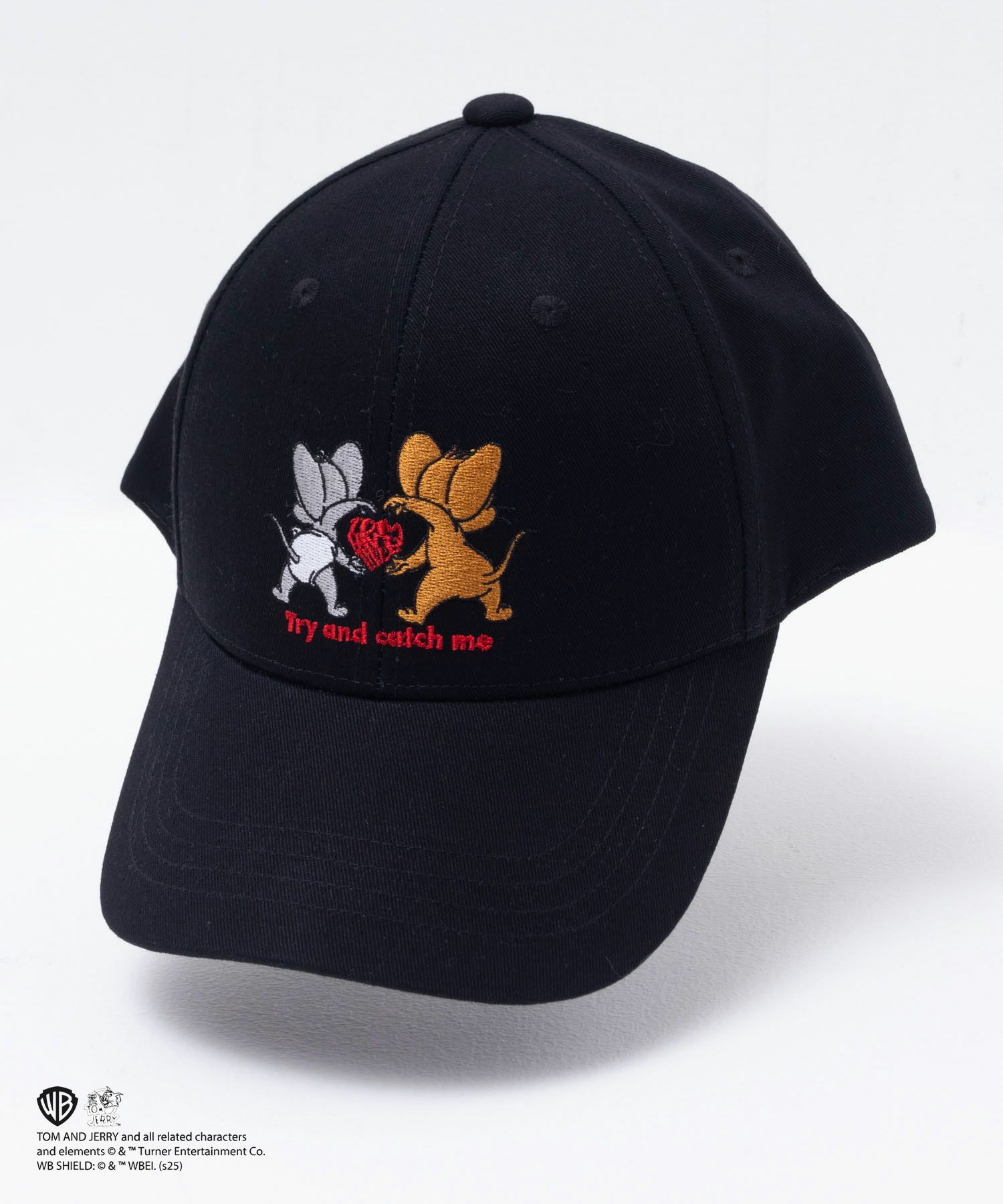 Tom and Jerry 綿ツイルフロント刺繍キャップ メンズ