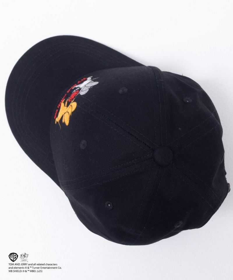 Tom and Jerry 綿ツイルフロント刺繍キャップ メンズ商品画像-4