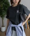 CONVERSE ワンポイントパッチ刺繍Tシャツ レディース ネコポス 対応商品