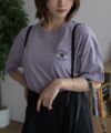 CONVERSE ワンポイントパッチ刺繍Tシャツ レディース ネコポス 対応商品