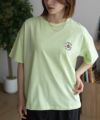 CONVERSE ワンポイントパッチ刺繍Tシャツ レディース メール便 対応商品商品サムネイル-5