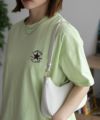 CONVERSE  ワンポイントパッチ刺繍Tシャツ レディース メール便 対応商品商品サムネイル-6