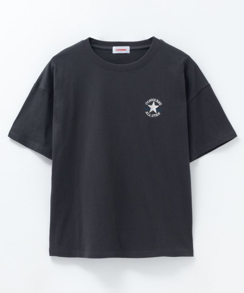 CONVERSE  ワンポイントパッチ刺繍Tシャツ レディース メール便 対応商品商品画像-27