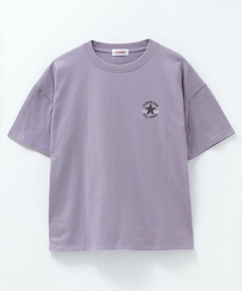CONVERSE ワンポイントパッチ刺繍Tシャツ レディース メール便 対応商品商品画像-29