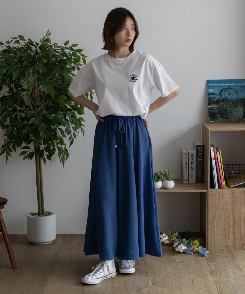 CONVERSE  ワンポイントパッチ刺繍Tシャツ レディース メール便 対応商品商品画像-33