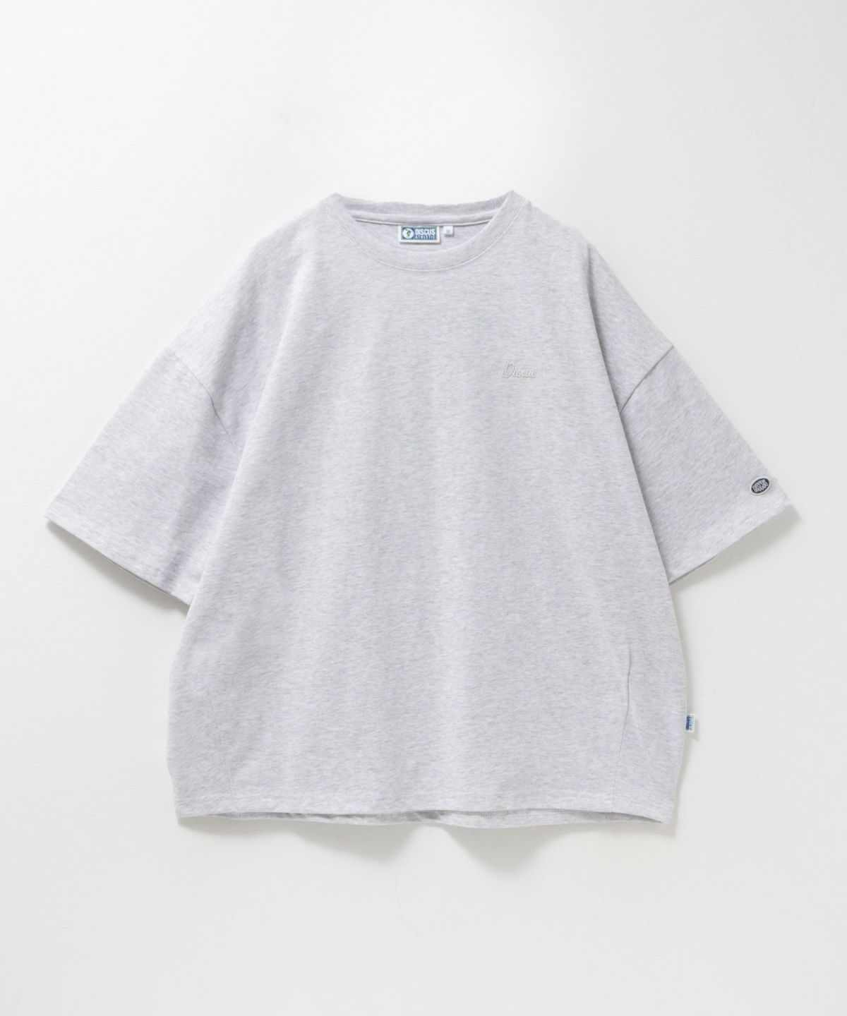 DISCUS 裾タックワンポイントTシャツ レディース ネコポス 対応商品