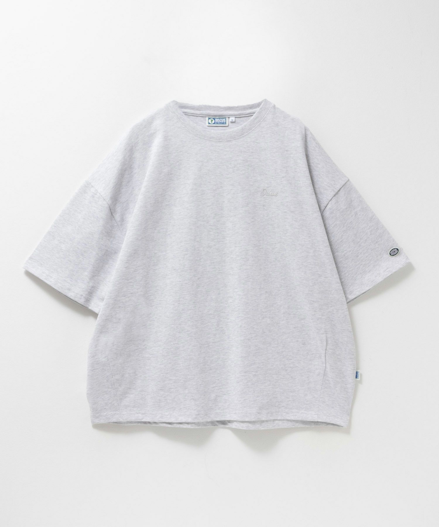 DISCUS 裾タックワンポイントTシャツ レディース ネコポス 対応商品