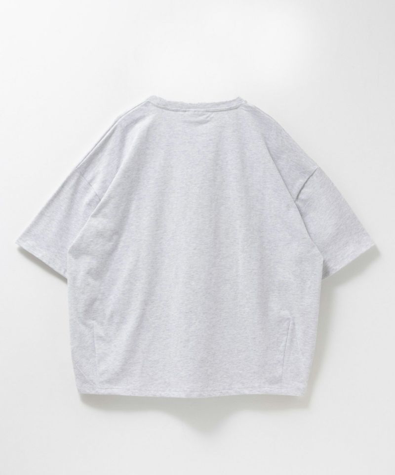 DISCUS  裾タックワンポイントTシャツ レディース メール便 対応商品商品画像-26