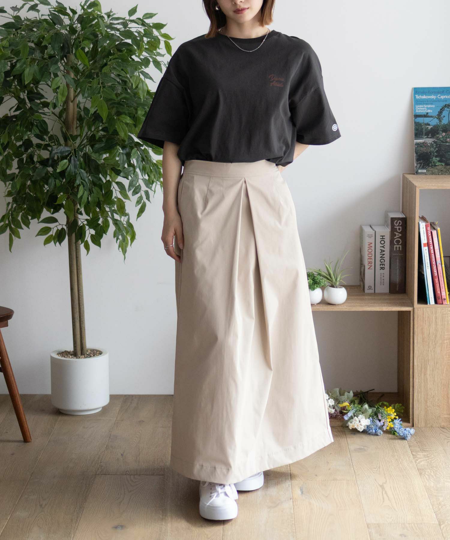 DISCUS  プリントビッグTシャツ 人 レディース メール便 対応商品商品画像-9