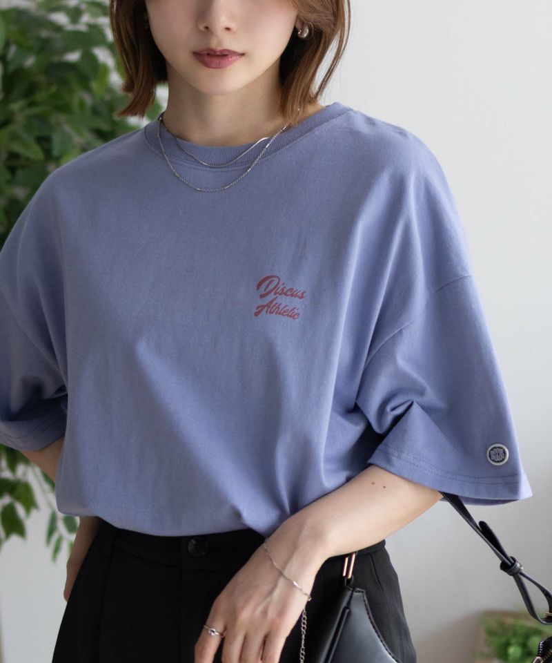 DISCUS  プリントビッグTシャツ 人 レディース メール便 対応商品商品画像-13
