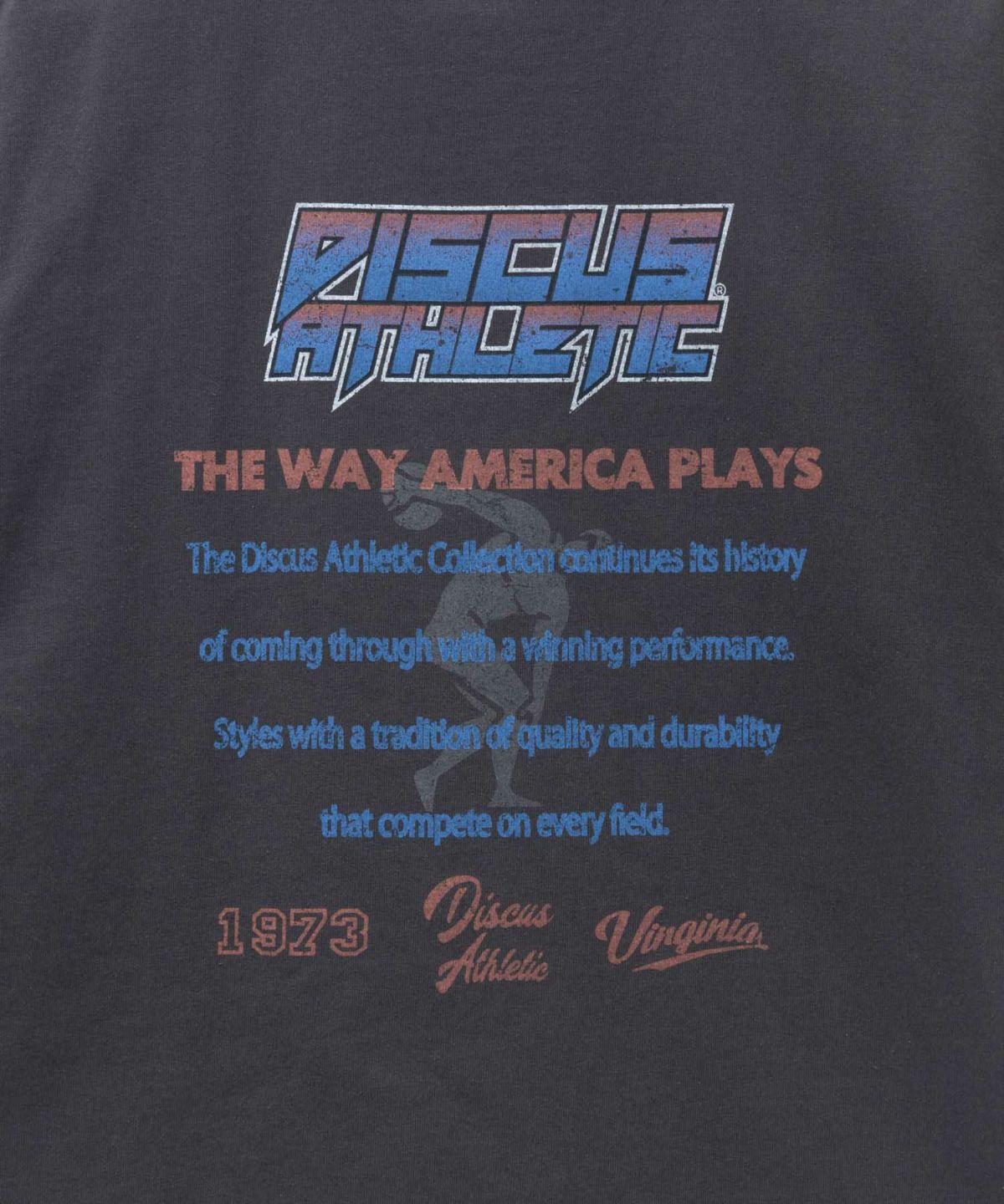 DISCUS プリントビッグTシャツ 人 レディース ネコポス 対応商品