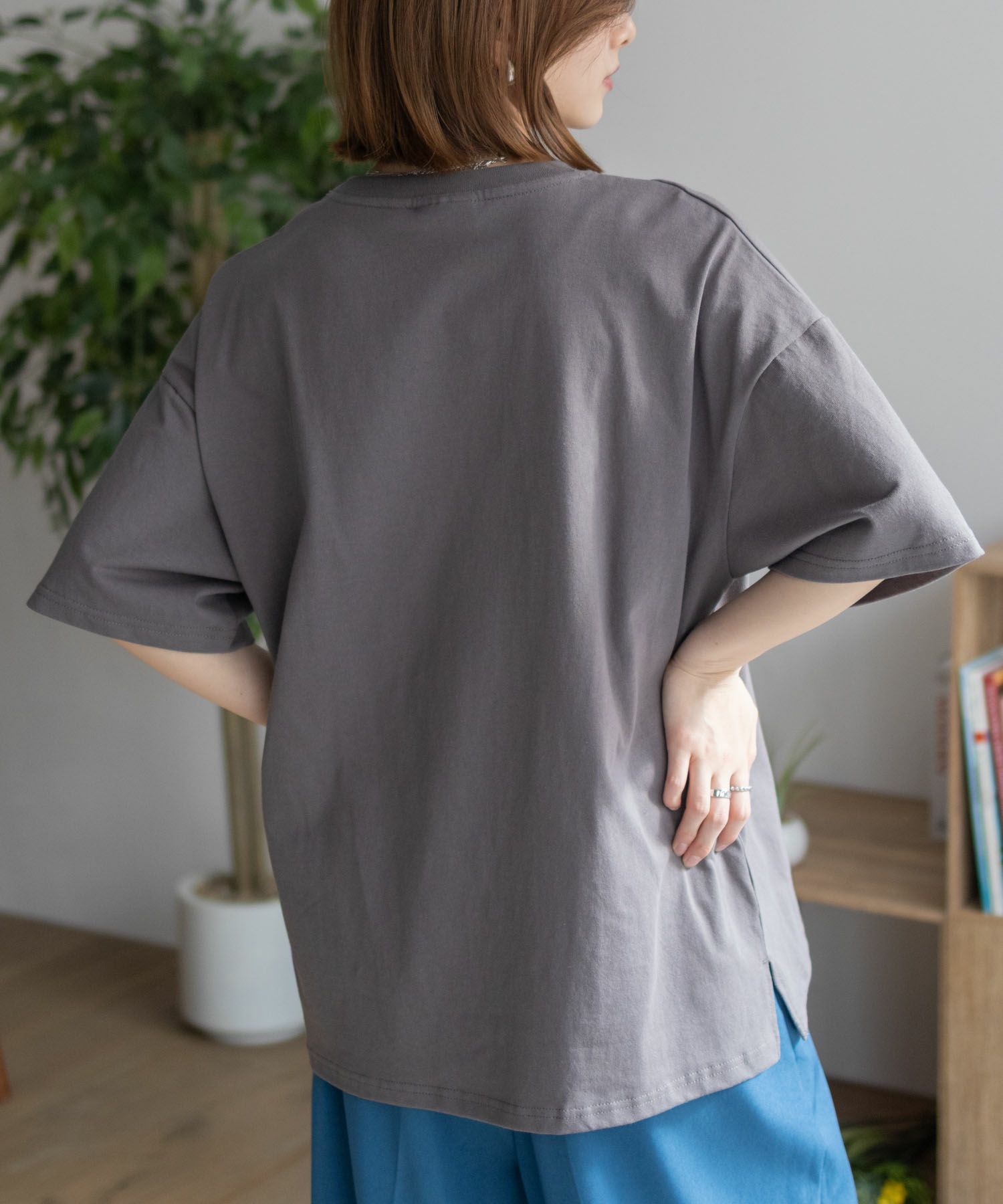 DISCUS  プリントビッグTシャツ 犬 レディース メール便 対応商品商品サムネイル-8