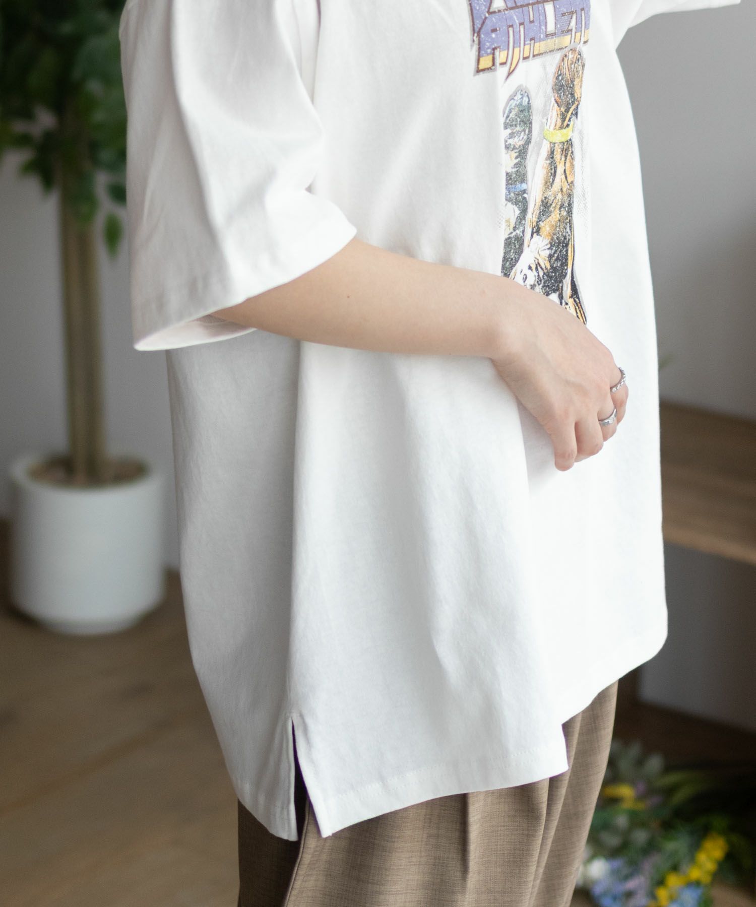 DISCUS  プリントビッグTシャツ 犬 レディース メール便 対応商品商品サムネイル-12