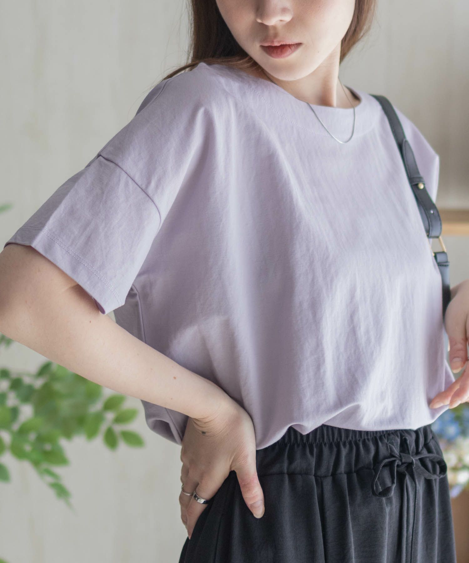 nAvy SARARI  レギュラーTシャツ レディース メール便 対応商品商品画像-3