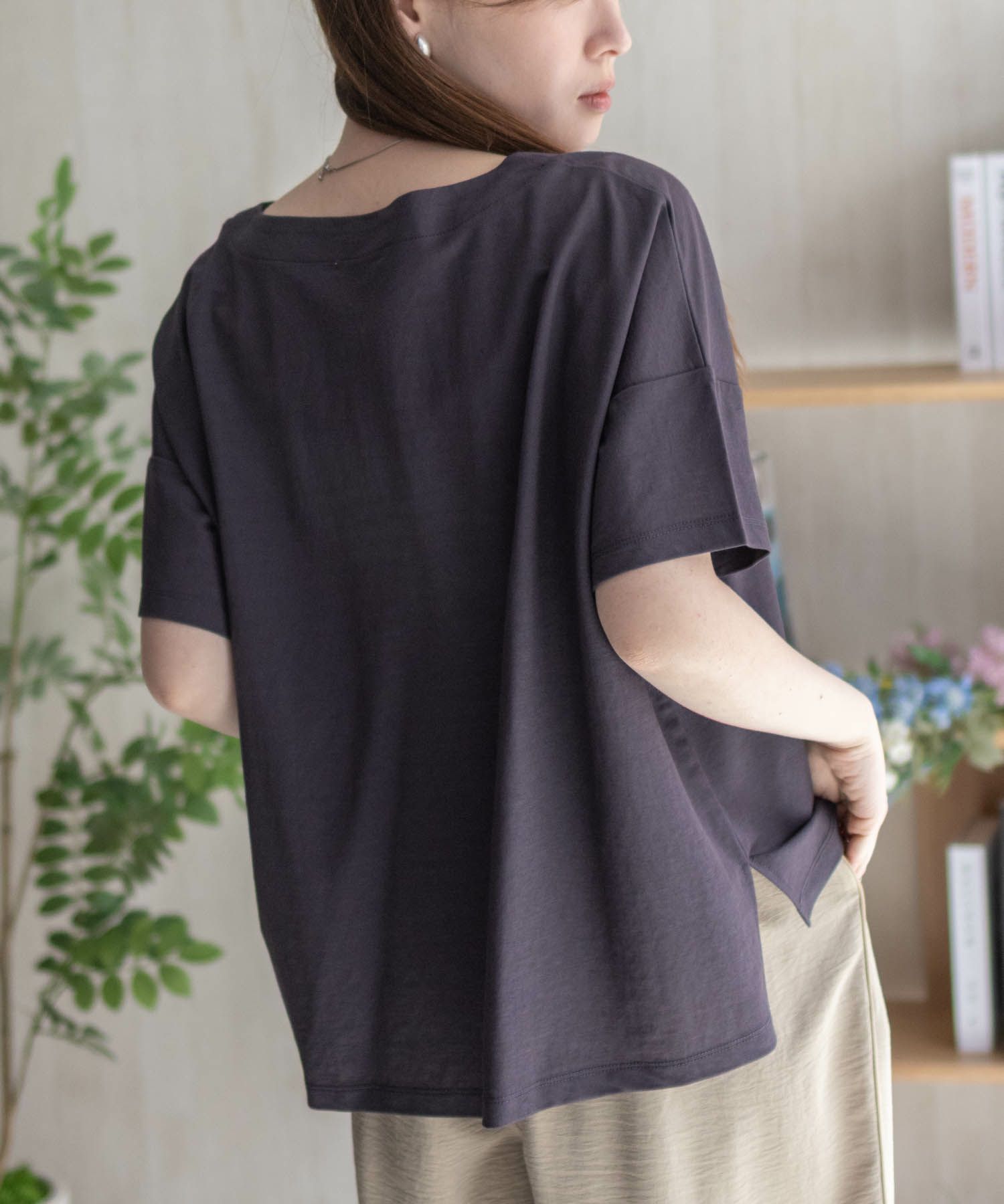 nAvy SARARI  レギュラーTシャツ レディース メール便 対応商品商品画像-9