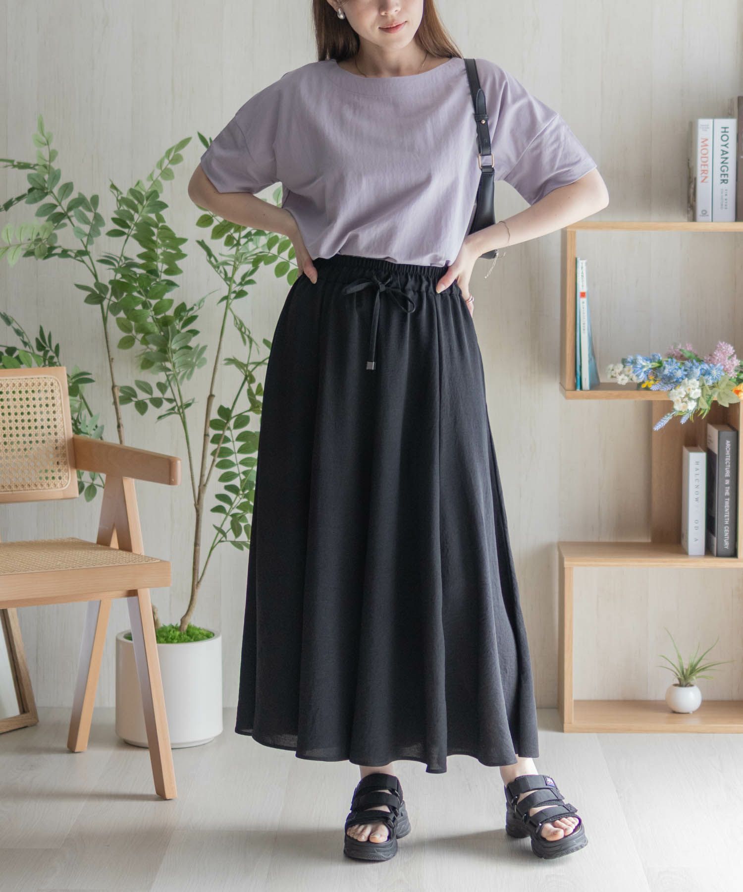 nAvy SARARI レギュラーTシャツ レディース ネコポス 対応商品