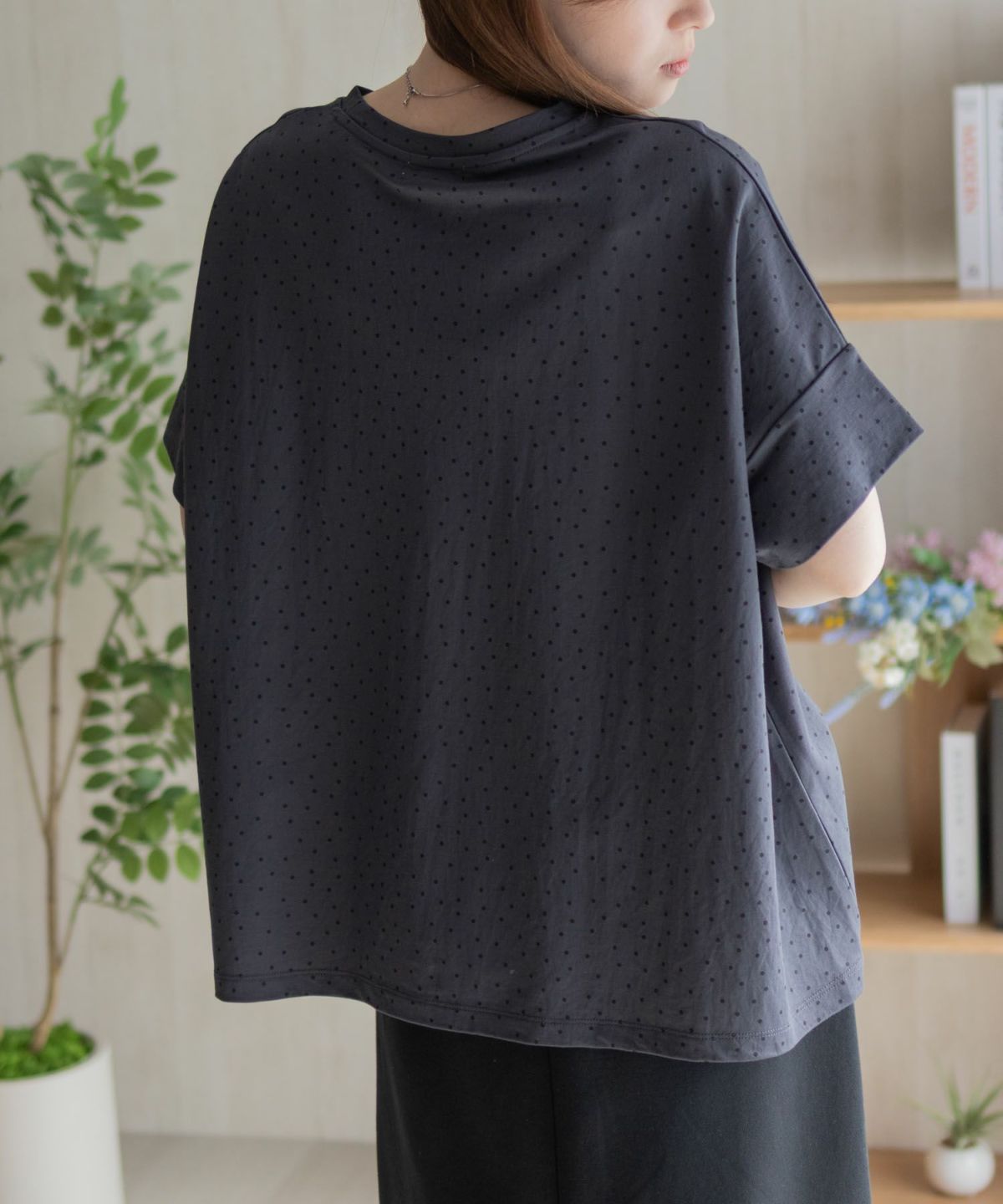 nAvy SARARI ドルマンTシャツ レディース ネコポス 対応商品