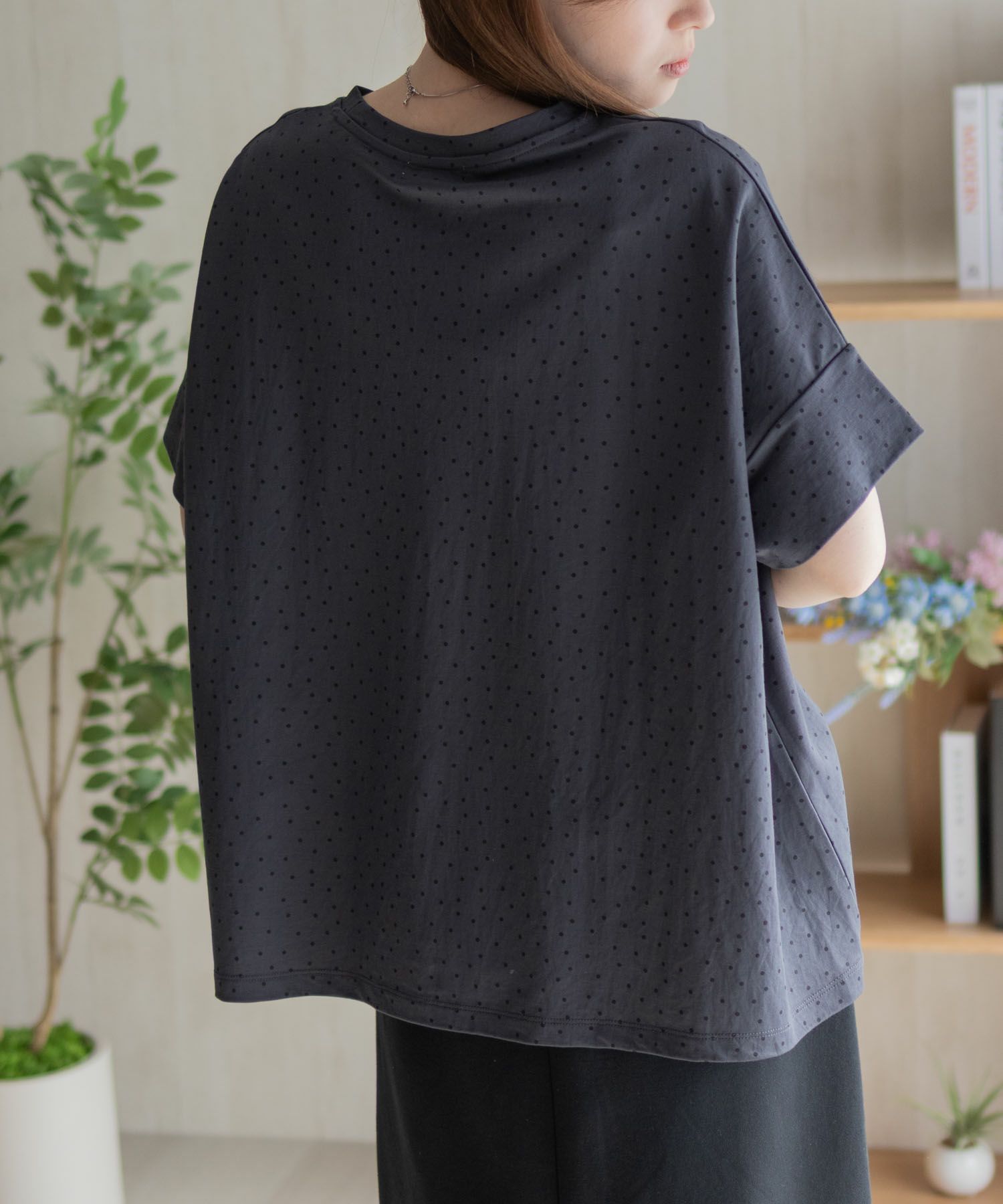 nAvy SARARI  ドルマンTシャツ レディース メール便 対応商品商品サムネイル-9
