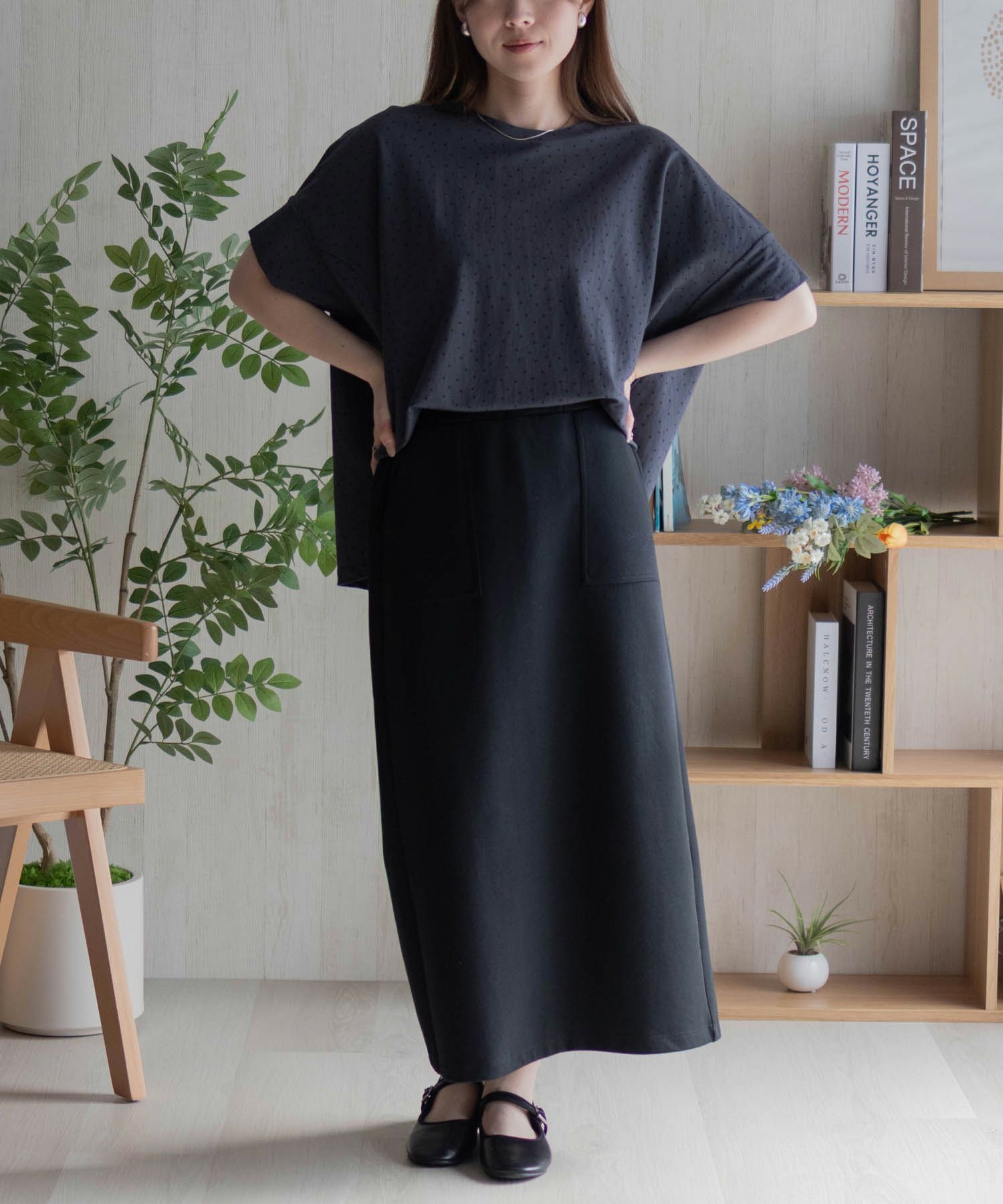 nAvy SARARI  ドルマンTシャツ レディース メール便 対応商品商品サムネイル-10