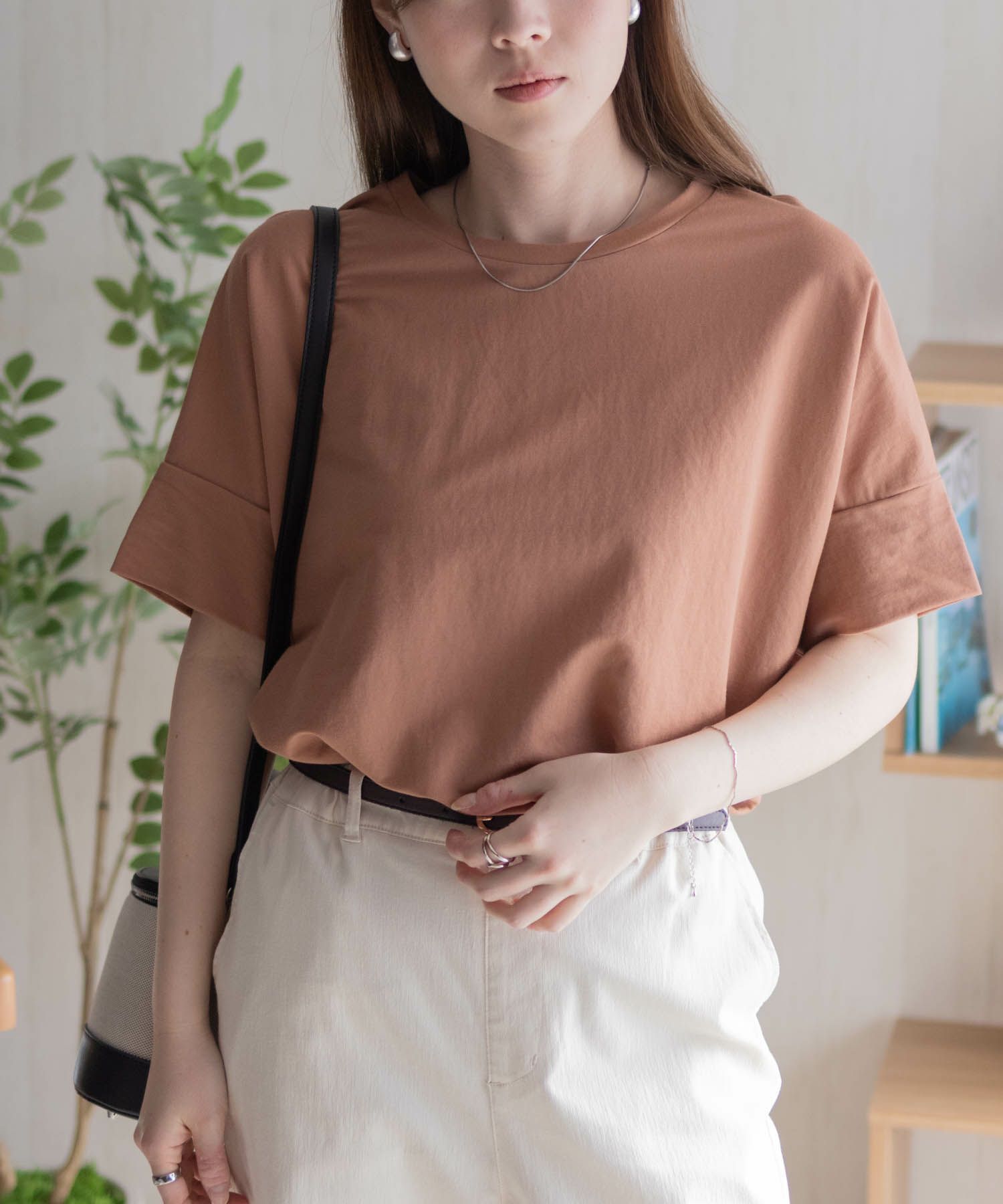 nAvy SARARI  ドルマンTシャツ レディース メール便 対応商品商品サムネイル-12