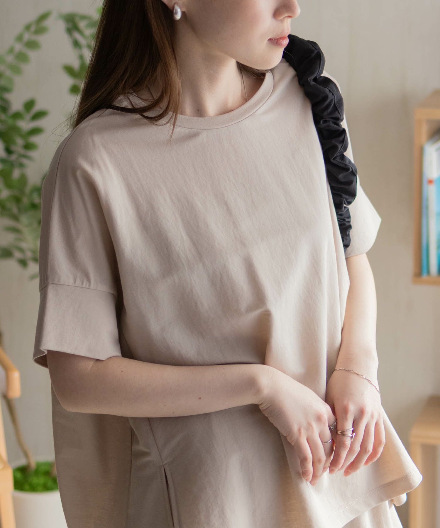 nAvy SARARI  ドルマンTシャツ レディース メール便 対応商品商品サムネイル-17