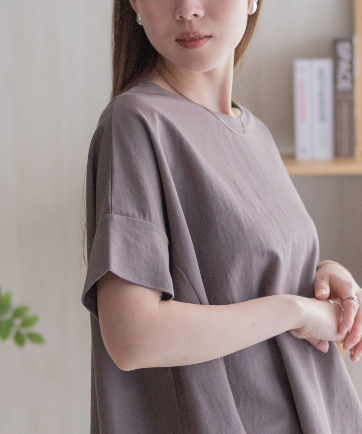 nAvy SARARI ドルマンTシャツ レディース ネコポス 対応商品