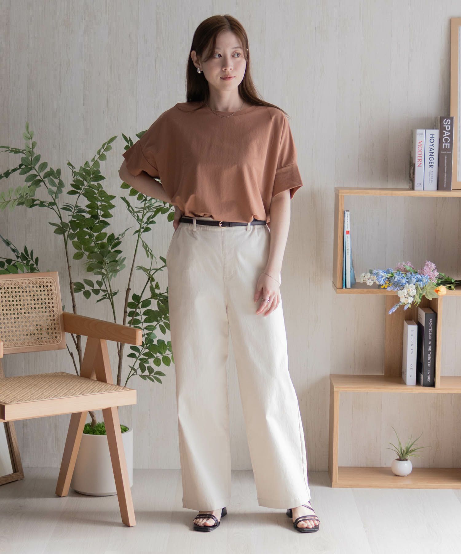 nAvy SARARI  ドルマンTシャツ レディース メール便 対応商品商品サムネイル-36