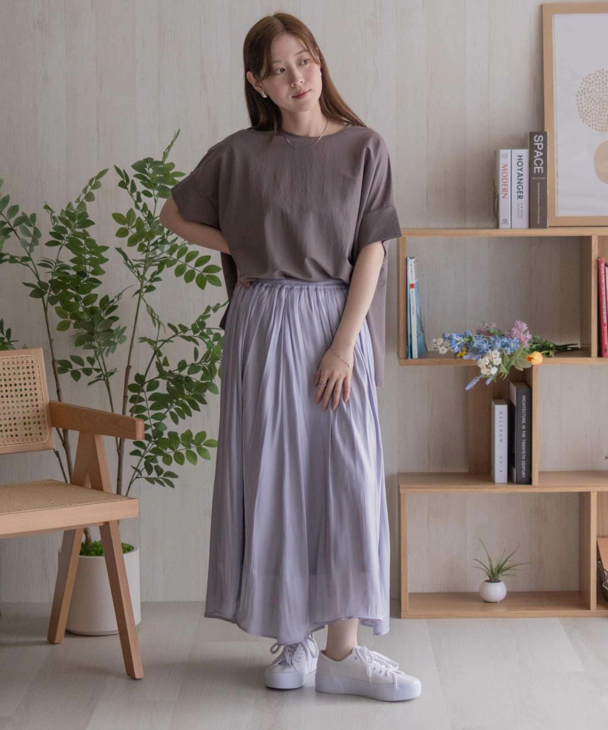 nAvy SARARI ドルマンTシャツ レディース ネコポス 対応商品