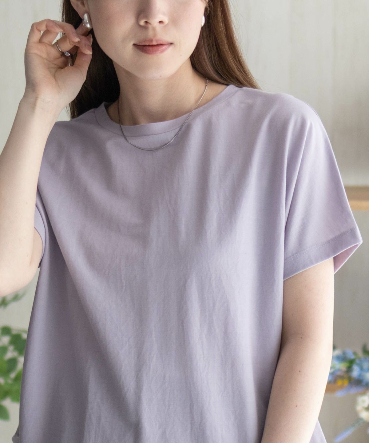 nAvy SARARI 裾タックチュニック レディース ネコポス 対応商品