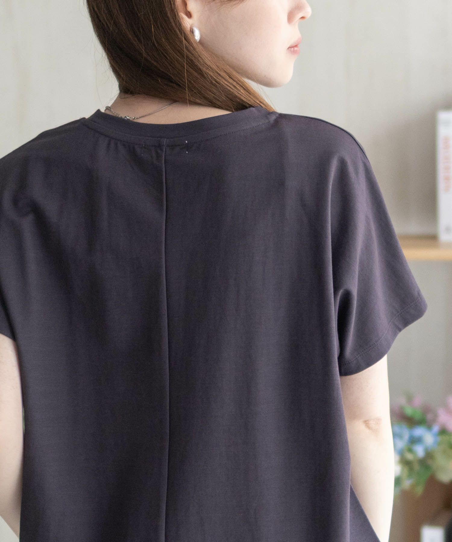 nAvy SARARI 裾タックチュニック レディース ネコポス 対応商品