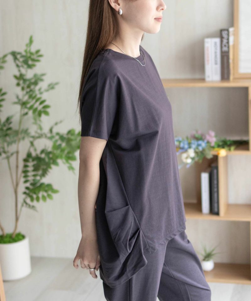 nAvy SARARI  裾タックチュニック レディース メール便 対応商品商品画像-8