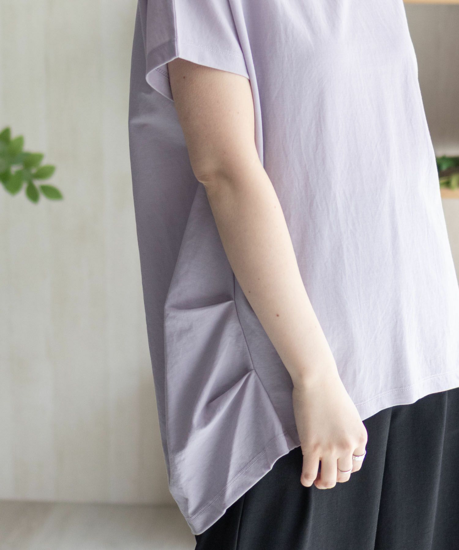 nAvy SARARI 裾タックチュニック レディース ネコポス 対応商品