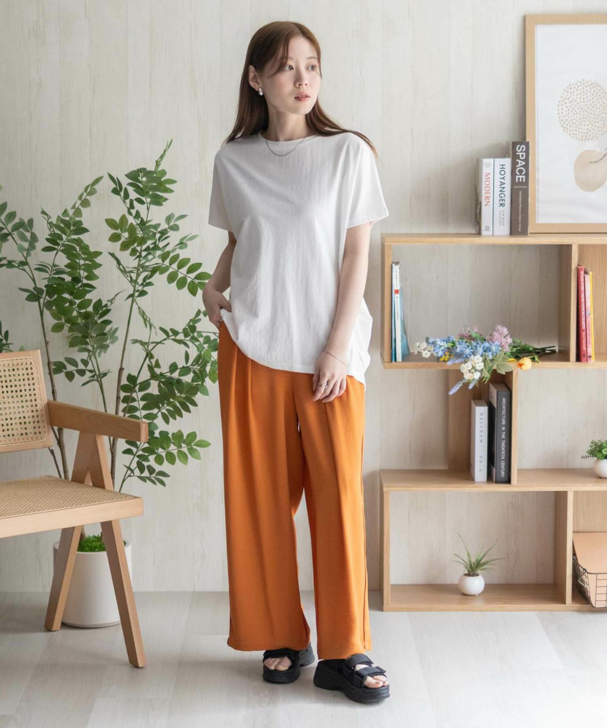 nAvy SARARI 裾タックチュニック レディース ネコポス 対応商品