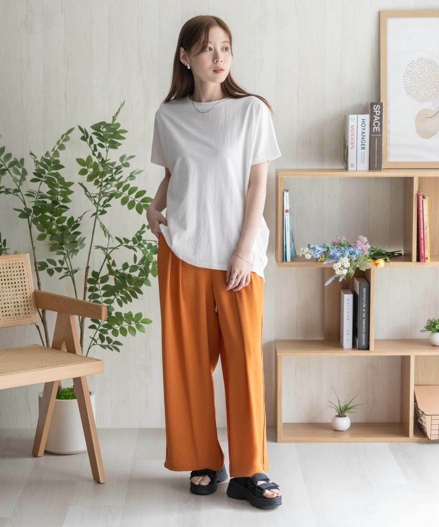 nAvy SARARI 裾タックチュニック レディース ネコポス 対応商品