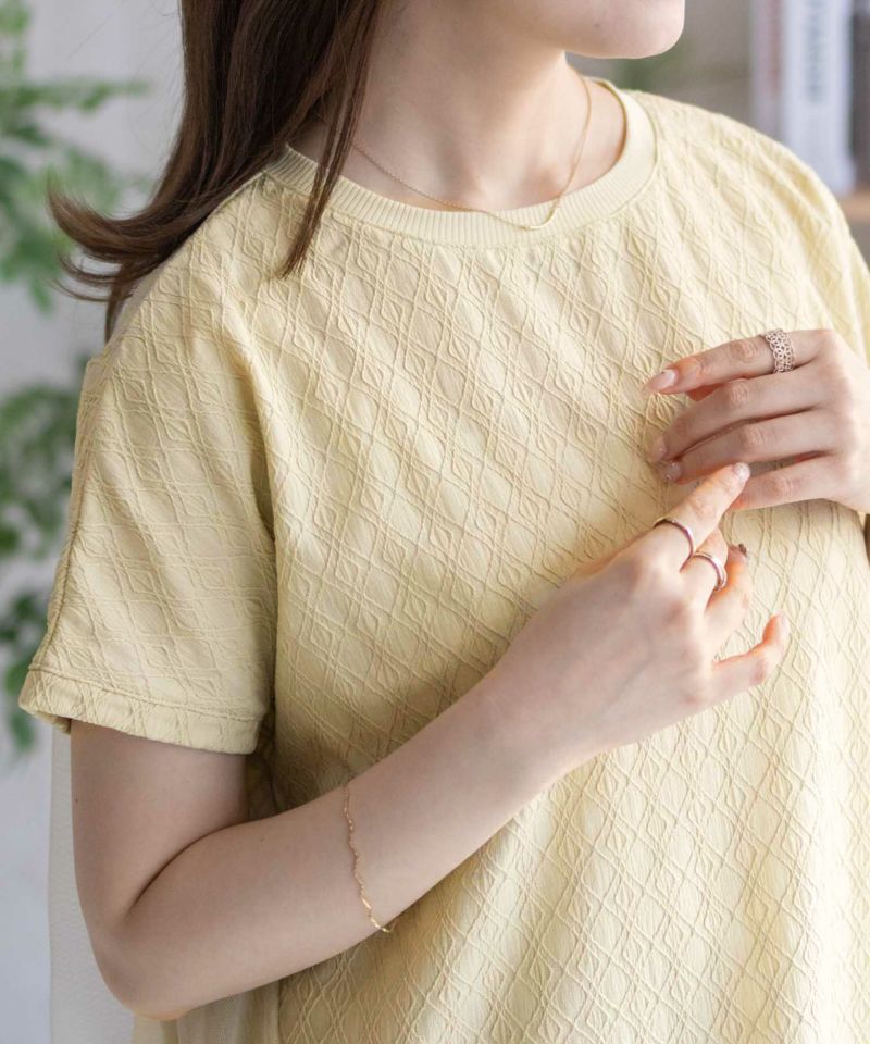 Howdy Marie  ジャガードチュールプルオーバー レディース メール便 対応商品商品画像-4