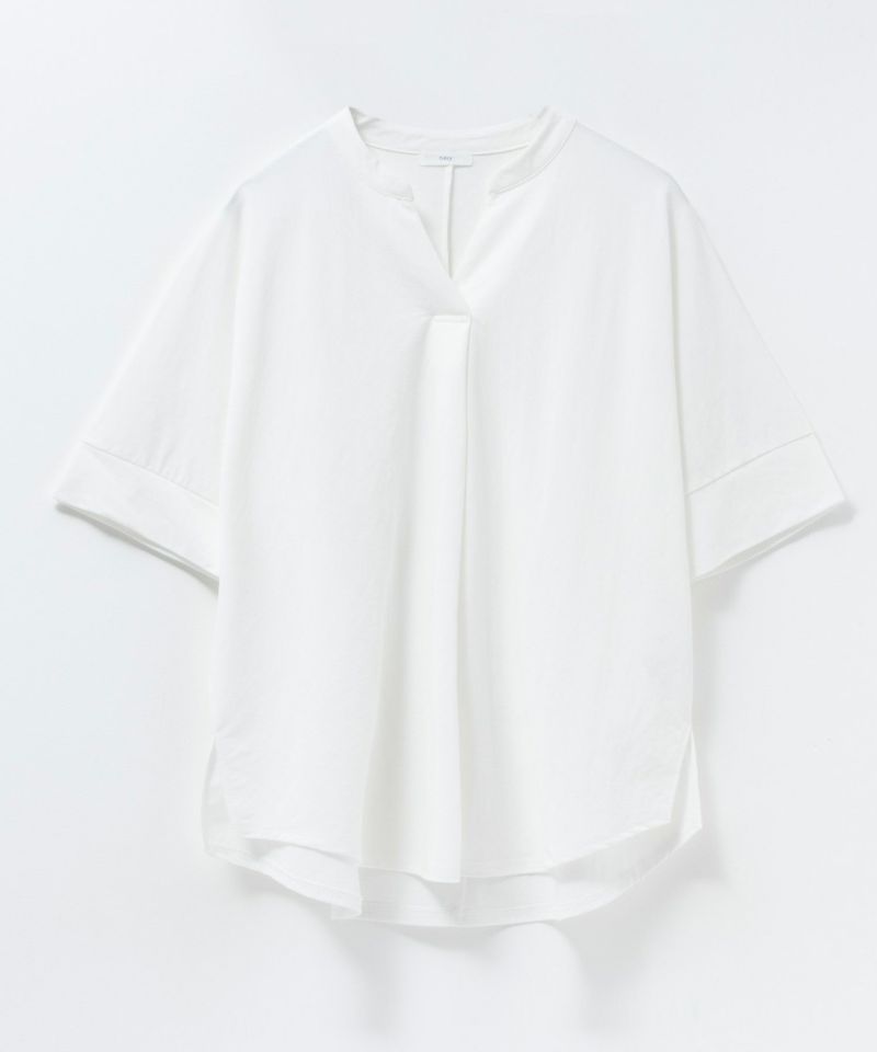 nAvy SARARI スキッパー5分袖ブラウス レディース商品画像-27