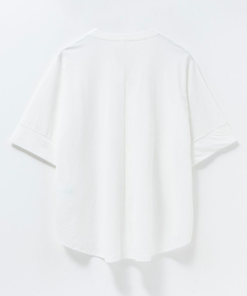 nAvy SARARI スキッパー5分袖ブラウス レディース商品画像-28