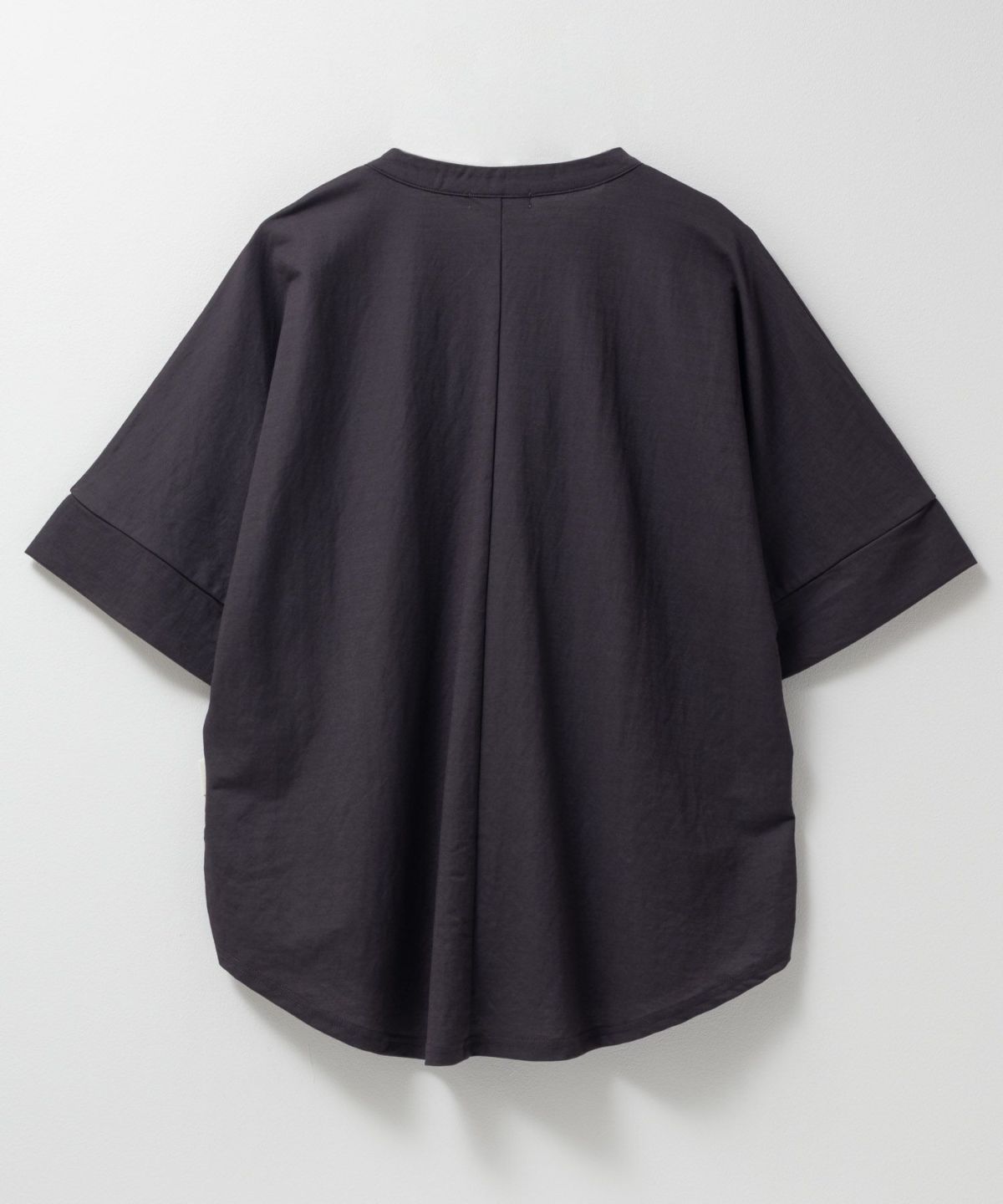 nAvy SARARI スキッパー5分袖ブラウス レディース