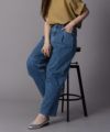 [期間限定価格]SOMETHING  HANAタックカーブデニムパンツ レディース商品サムネイル-3