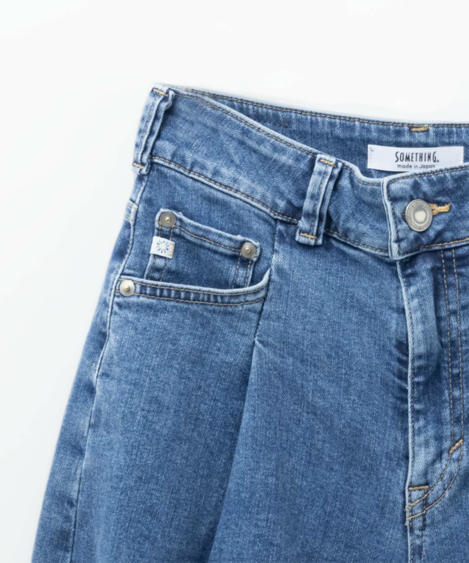 [期間限定価格]SOMETHING  HANAタックカーブデニムパンツ レディース商品サムネイル-10