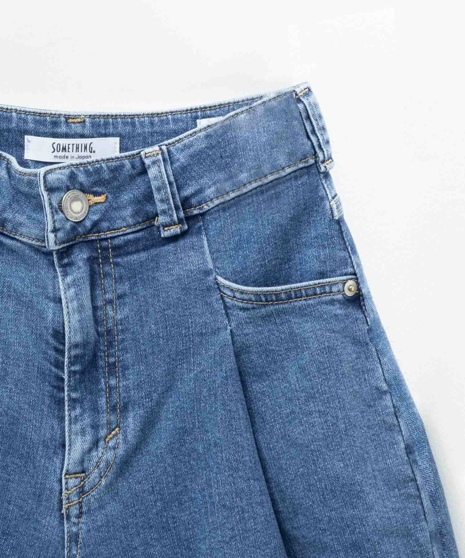 [期間限定価格]SOMETHING  HANAタックカーブデニムパンツ レディース商品サムネイル-11