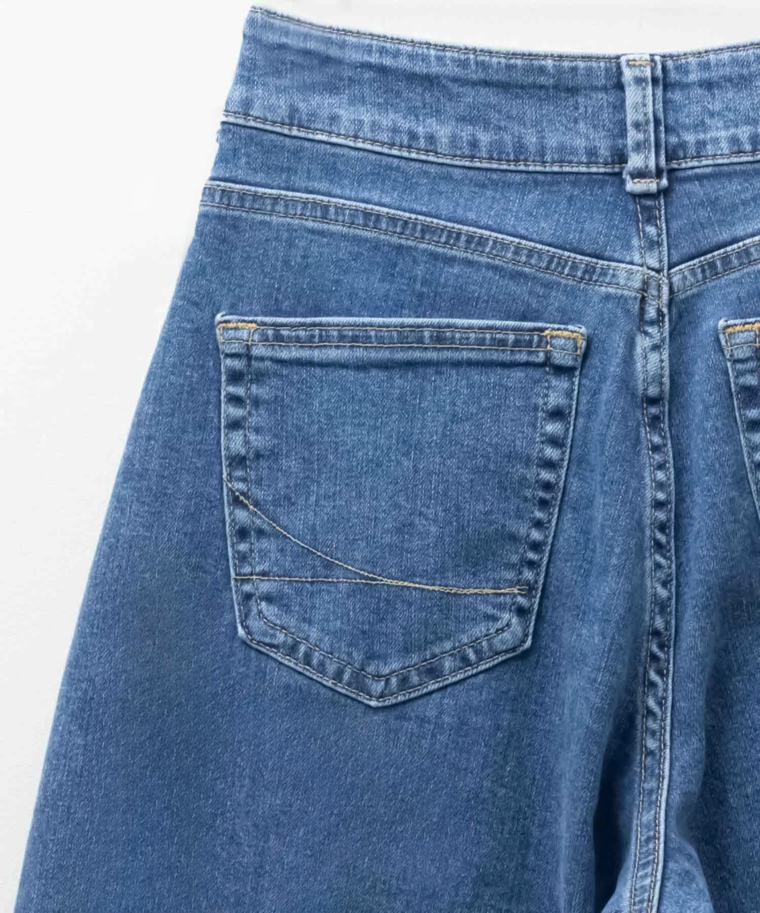 [期間限定価格]SOMETHING  HANAタックカーブデニムパンツ レディース商品サムネイル-12