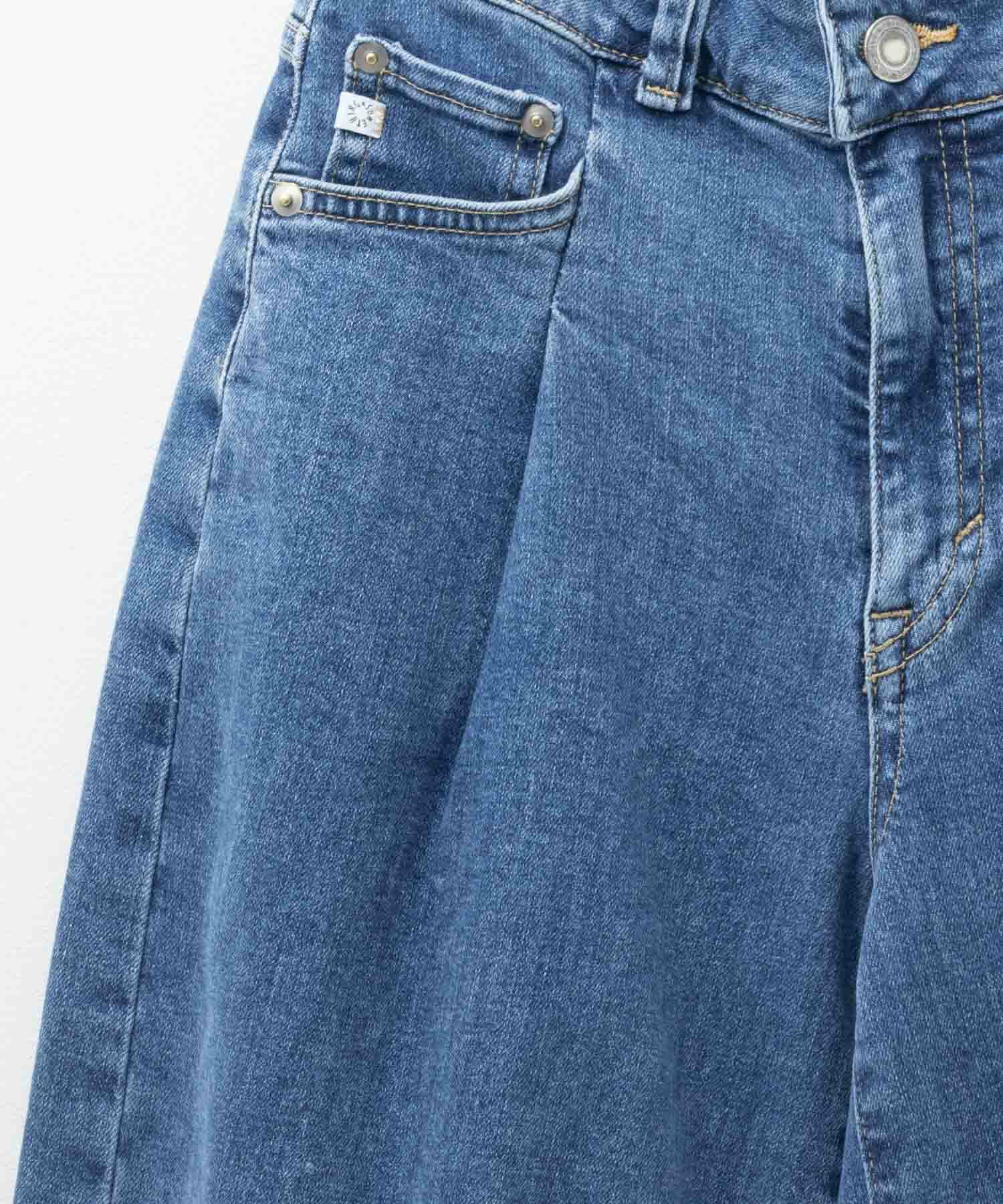 [期間限定価格]SOMETHING  HANAタックカーブデニムパンツ レディース商品サムネイル-14