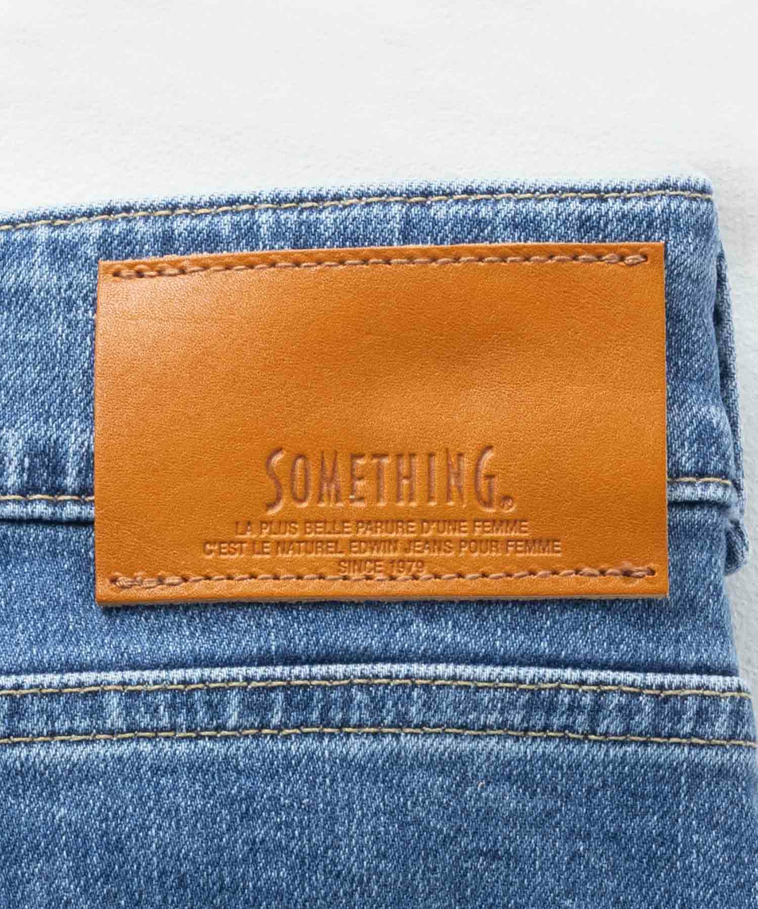 [期間限定価格]SOMETHING  HANAタックカーブデニムパンツ レディース商品サムネイル-17