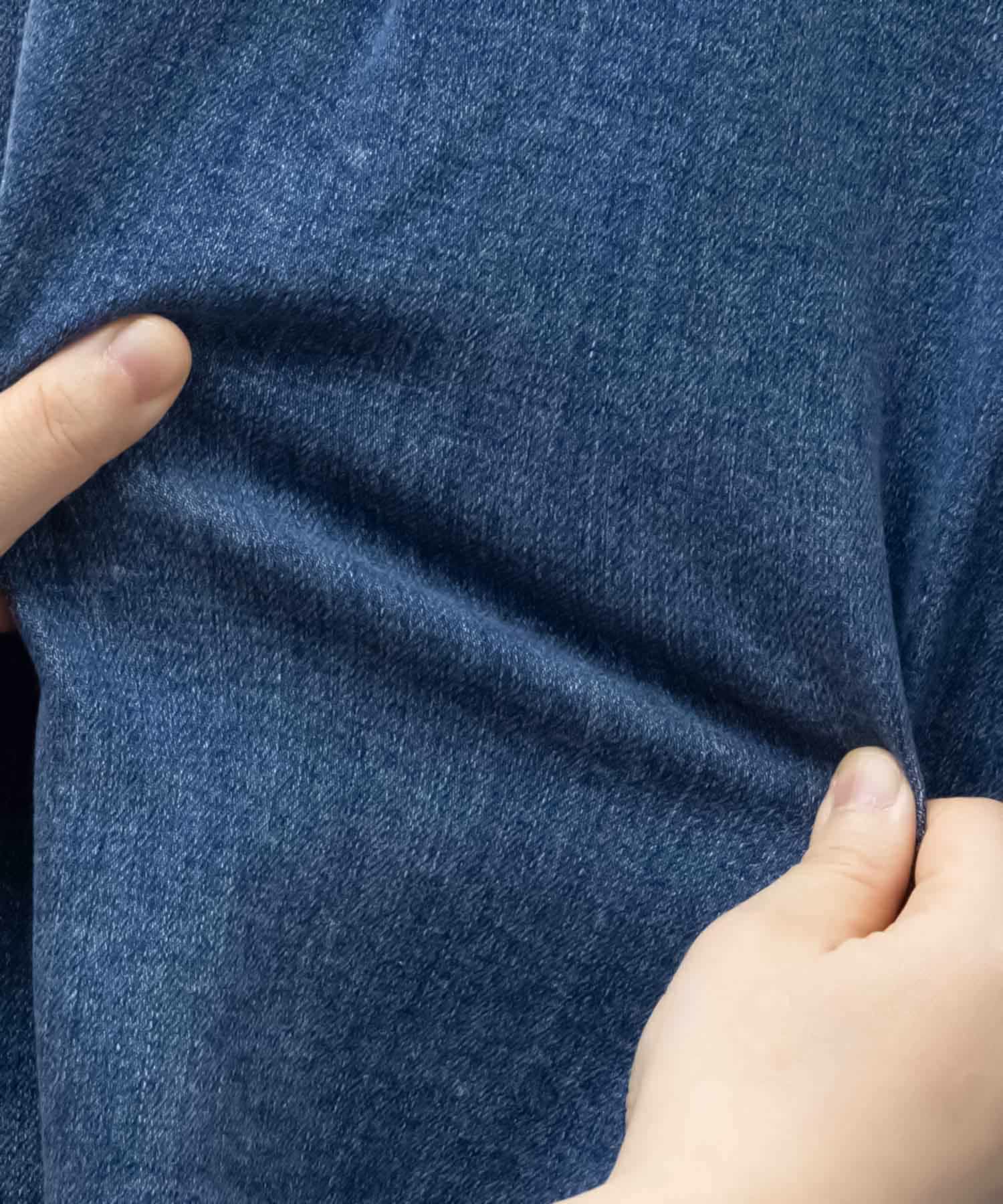 SOMETHING HANAタックカーブデニムパンツ レディース